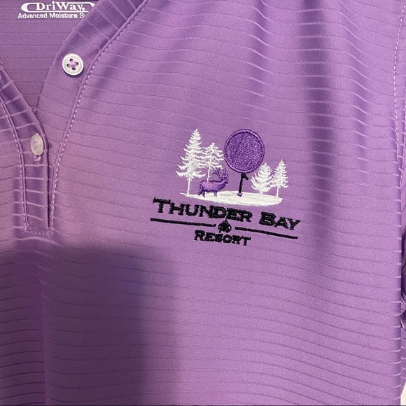 LADY DIVOTS driway women’s golf polo sz S - Picture 2 of 5